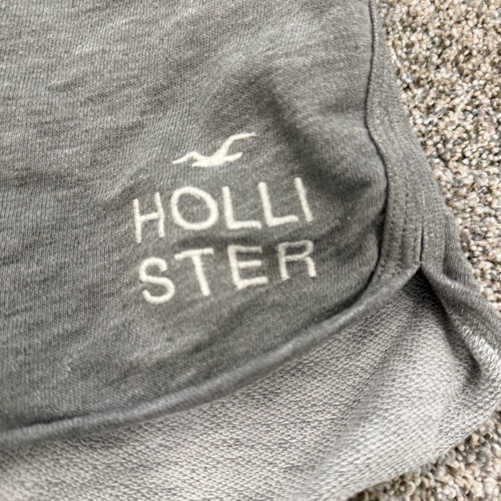 Grey Hollister Knit Shorts - Picture 2 of 4